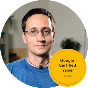 Pavel Hodál Google Certified Trainer