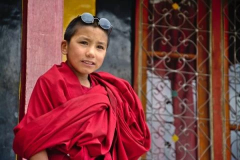 Ladakh mnich