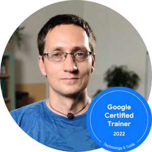 Pavel Hodál - Google Certified Trainer 2022