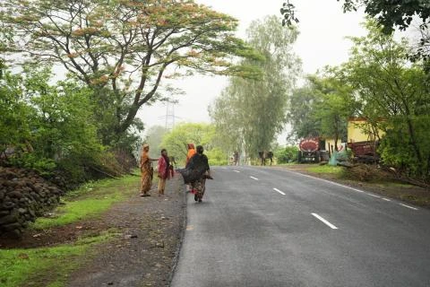 Indický venkov někde v Madhjapradéši, Narmada parikrama