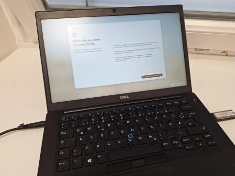 Instalce chromeOS Flex