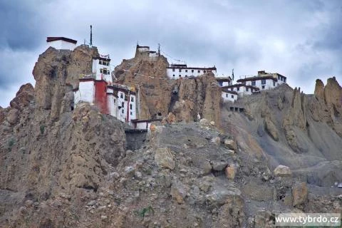 Dhankar gompa – klášter, který se rozpadá