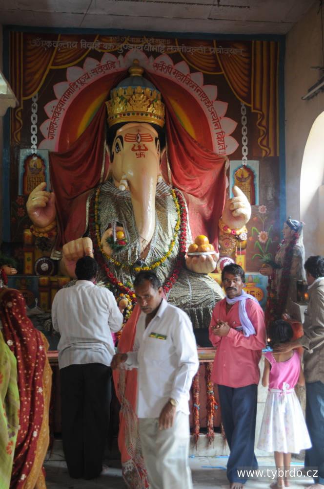 Bůh se sloní hlavou Ganéša, Ujjain