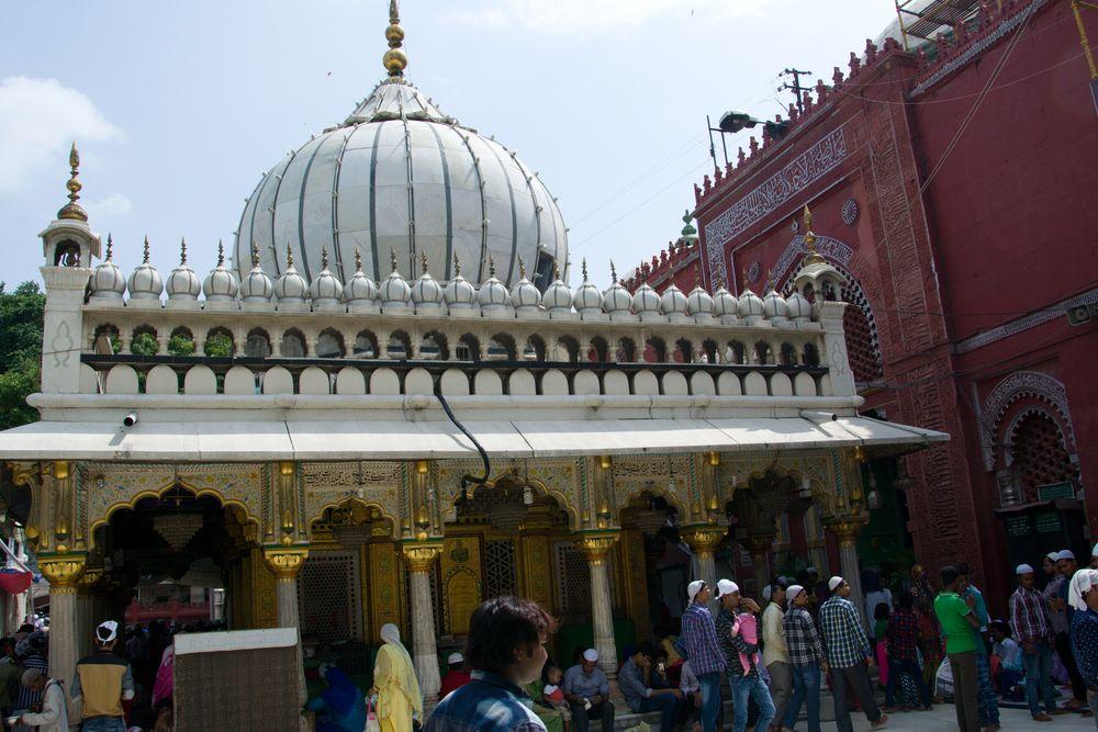 hrobka sufijského světce Nizamuddina v Dillí